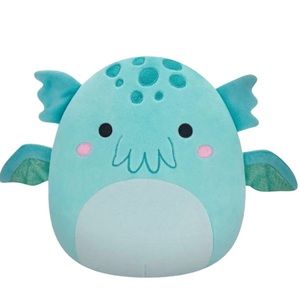 NWT Theotto the Cthulhu squishmallow Kellytoy 3.5” clip.